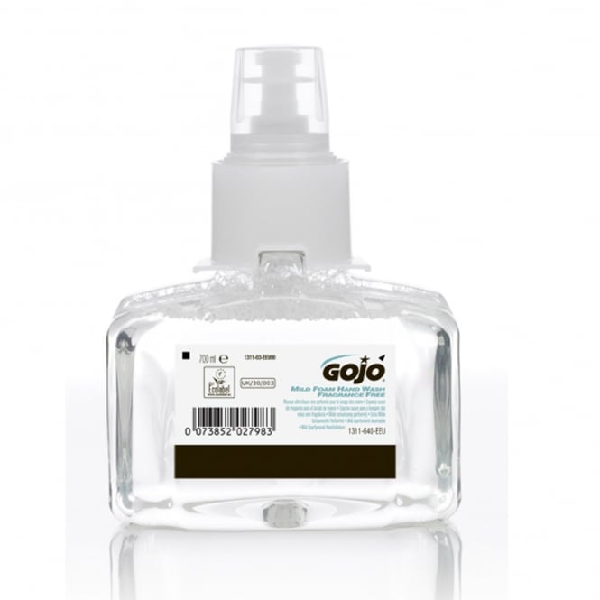 GOJO® LTX-7 Hand Wash Foaming Soap Dispenser Refills - Mild Antimicrobial 3 x 700ml