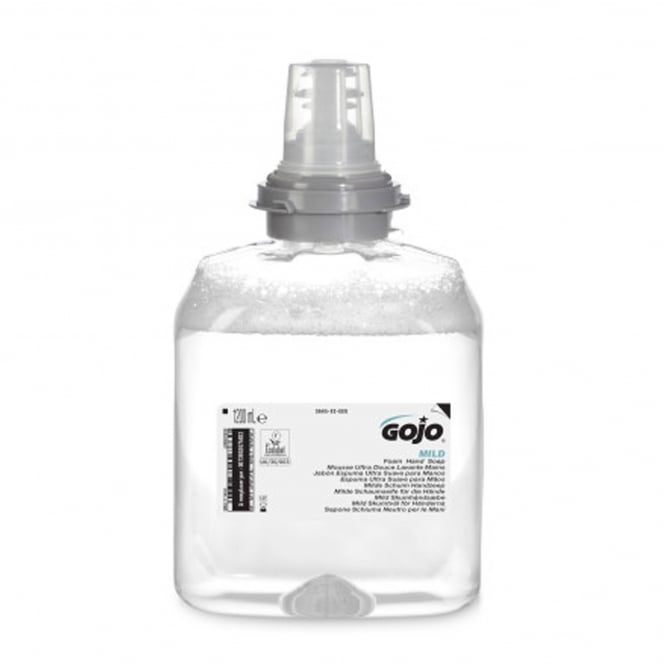 GOJO® TFX-12 Mild Hand Wash Foam Soap Refills (2 x 1200ml)
