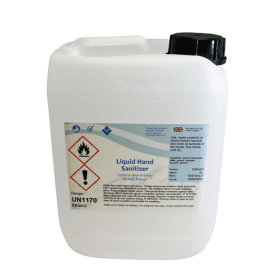 Hand Sanitiser - 4x5ltr (WHO Formulation 1 - Ethanol) - Gel or Liquid - 80% Alcohol