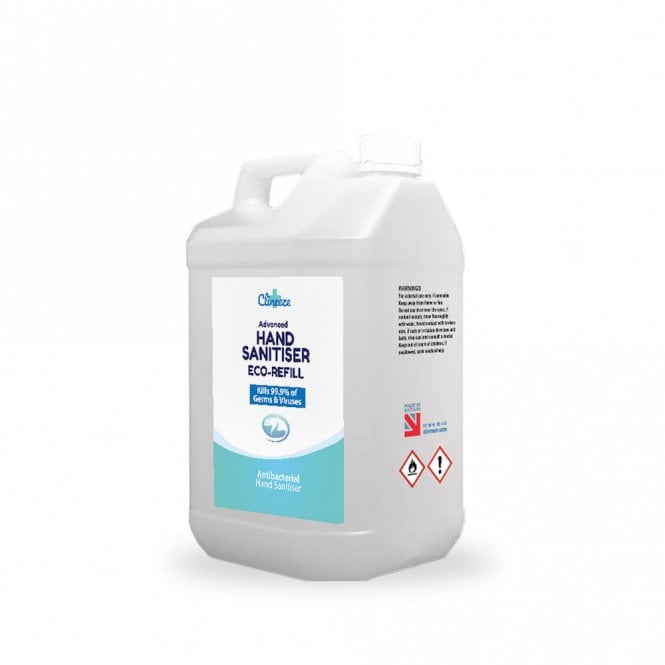 Hand Sanitiser - Refill Gel - 70% Alcohol - WHO Formula