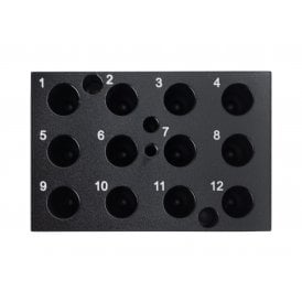 Swab Tube Incubator Block 12 wells