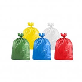 Coloured Bin Bags (Box of 200)