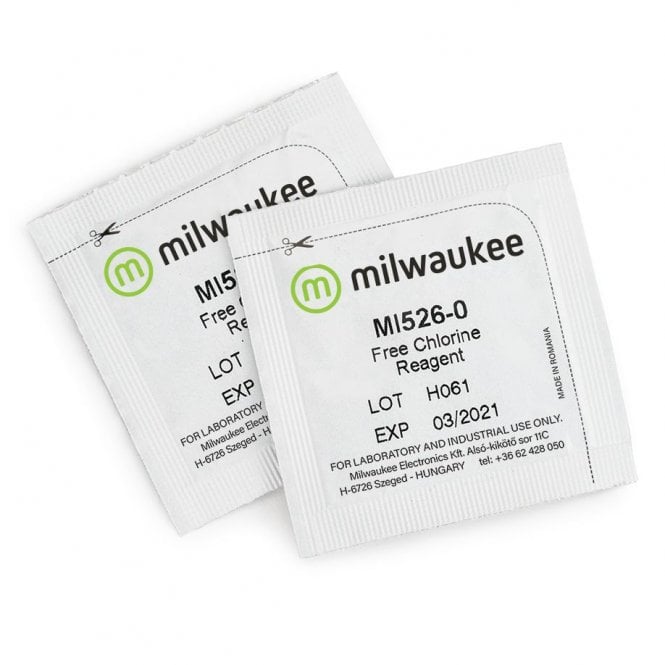 Milwaukee  MI526-25 Powder Reagents for Free Chlorine Photometer