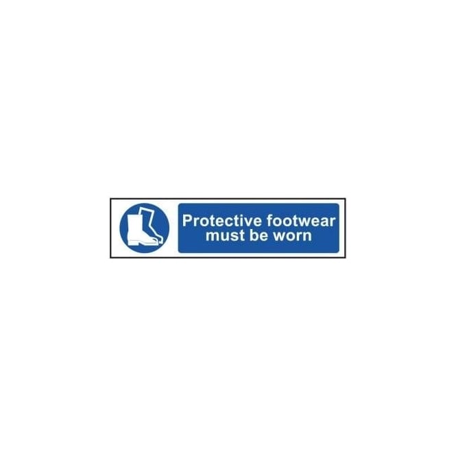 Complete Safety Supplies Protective Footwear Must Be Worn - Mini Sign
