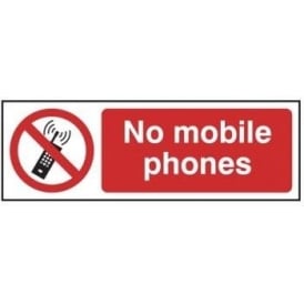No Mobile Phones Sign