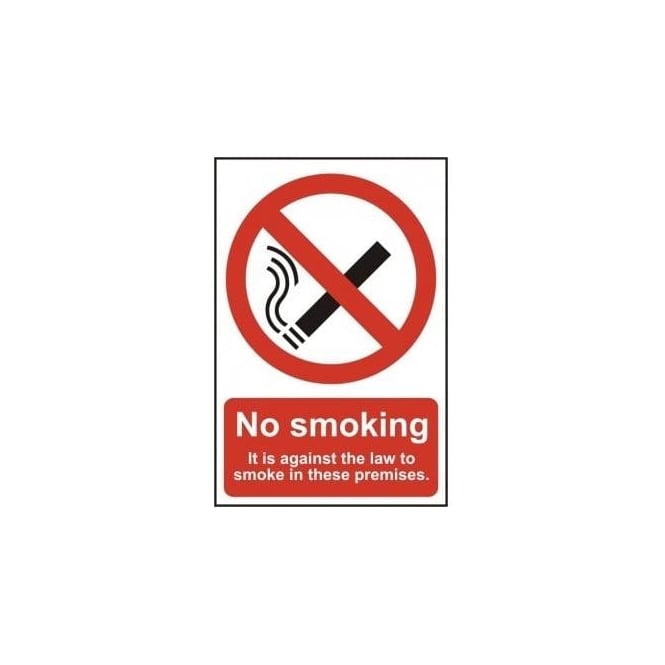 Complete Safety Supplies No Smoking Sign - 200 x 300