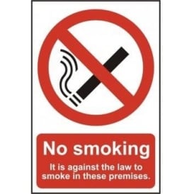 No Smoking Sign - 200 x 300