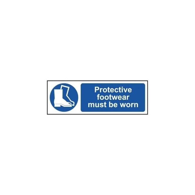 Complete Safety Supplies Protective Footwear Must Be Worn Sign