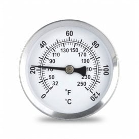 Radiator or Pipe Thermometer - Magnetic