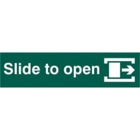 Slide To Open Right Sign without Border