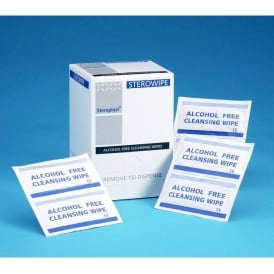 Alcohol Free Cleansing Wipes (100 Wipe Pack)
