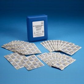 Blue Detectable Plasters (Assorted Sizes) - 100's (Plastic Box)