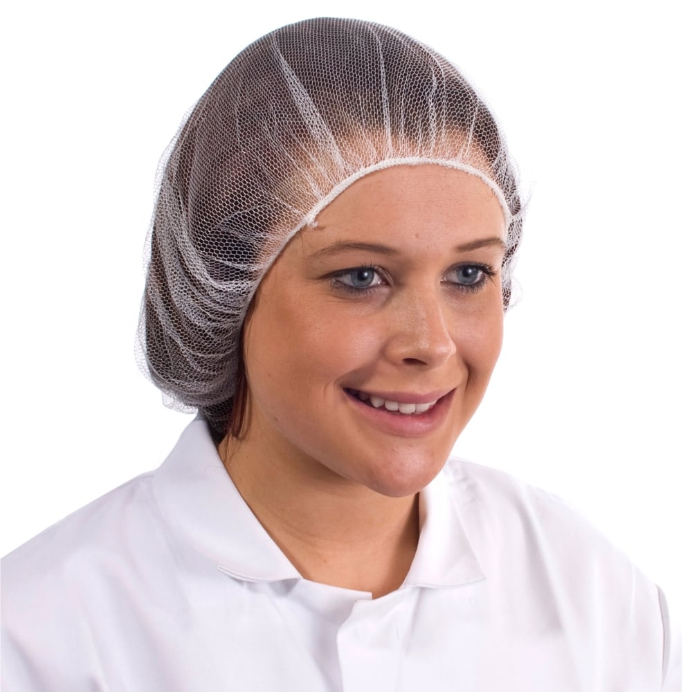 100-Pack Disposable Nylon Beard Guards – Breathable, Latex-Free, Elastic, For Food Service, Healthcare, Labs (Black)