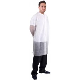 Disposable Non-Woven Coats (pack of 50)
