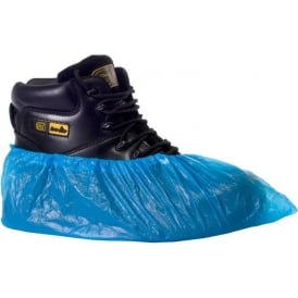 blue disposable shoe cover from Supertouch