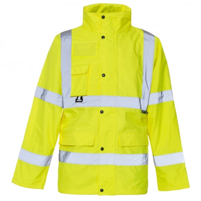 Supertouch Hi Vis Jacket With ID & Map Pocket EN471 & 343