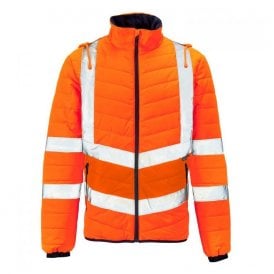 Supertouch Hi Vis Puffer Jacket