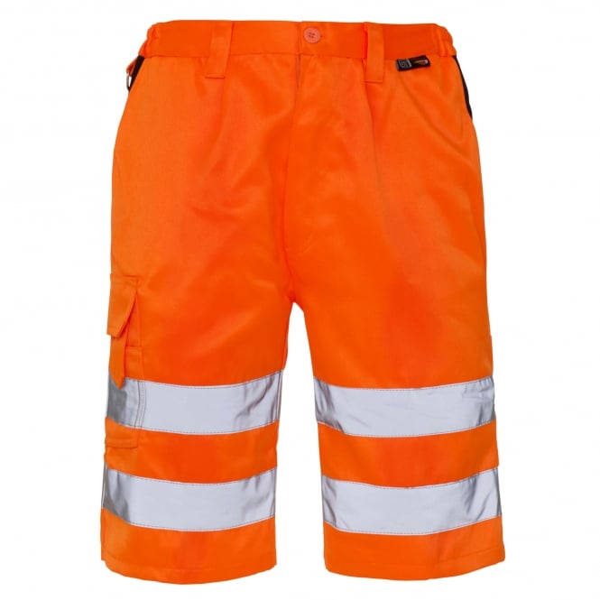 Supertouch Hi Vis Shorts Orange EN ISO 20471 Class 1