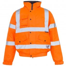Supertouch Hi Vis Standard Storm Bomber Jacket Orange GORT 3279 36881-7
