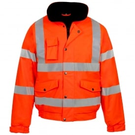Supertouch Orange Hi Vis Storm-Flex® Bomber Jacket PU GO/RT 3279