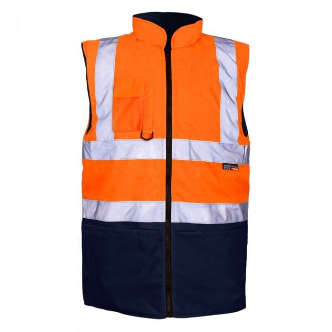 Supertouch  Orange/Navy 2 Tone Bodywarmer